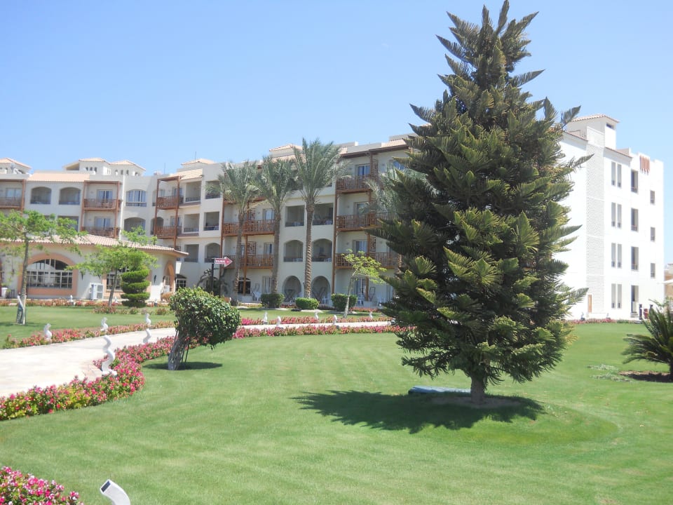 Wohnhäuser im Hintergrund Pickalbatros Dana Beach Resort - Hurghada