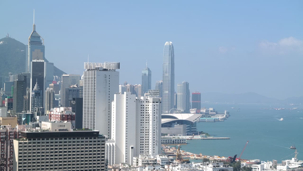 Ausblick Metropark Hotel Causeway Bay Hong Kong