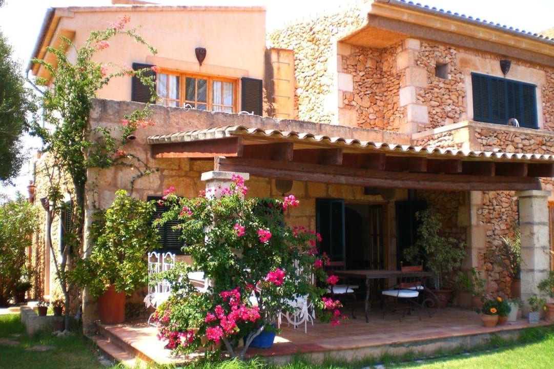 Frühstücksterrasse Finca S'Antigor