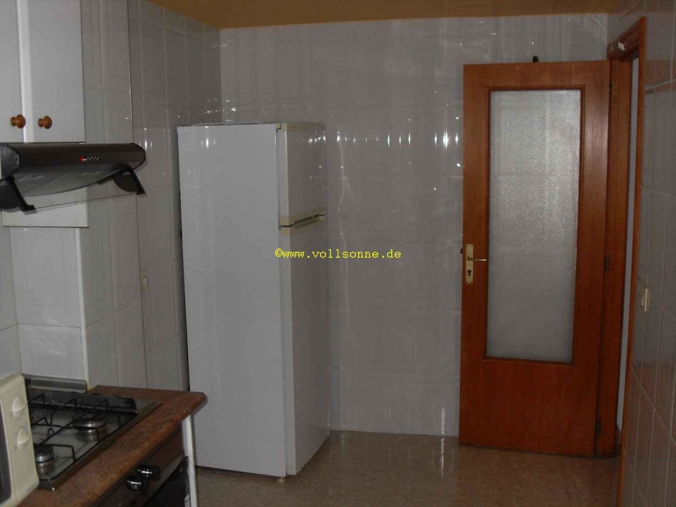 Küche der Wohnung Flacalco Hotel & Apartments