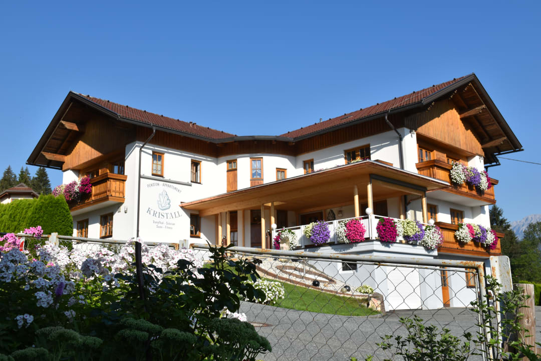 Außenansicht Pension - Appartement Kristall