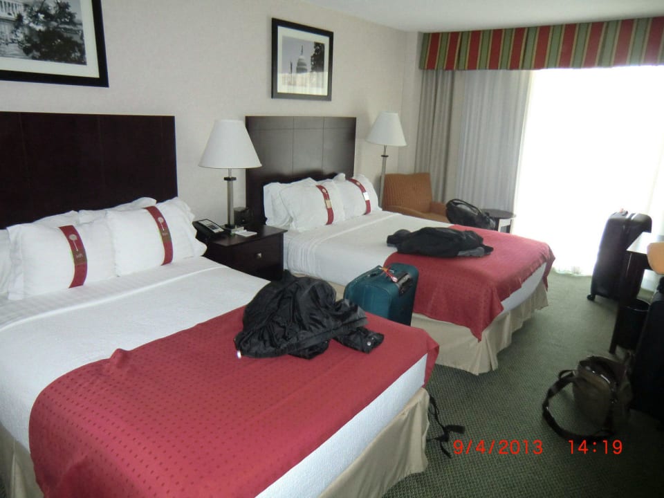 Zwei Doppelbetten Hotel Holiday Inn Rosslyn at Key Bridge