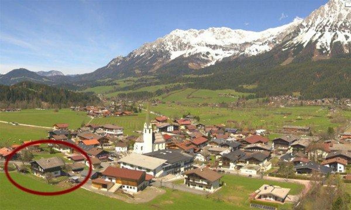 Lage Ferienhaus Alpenchalet Heuberger