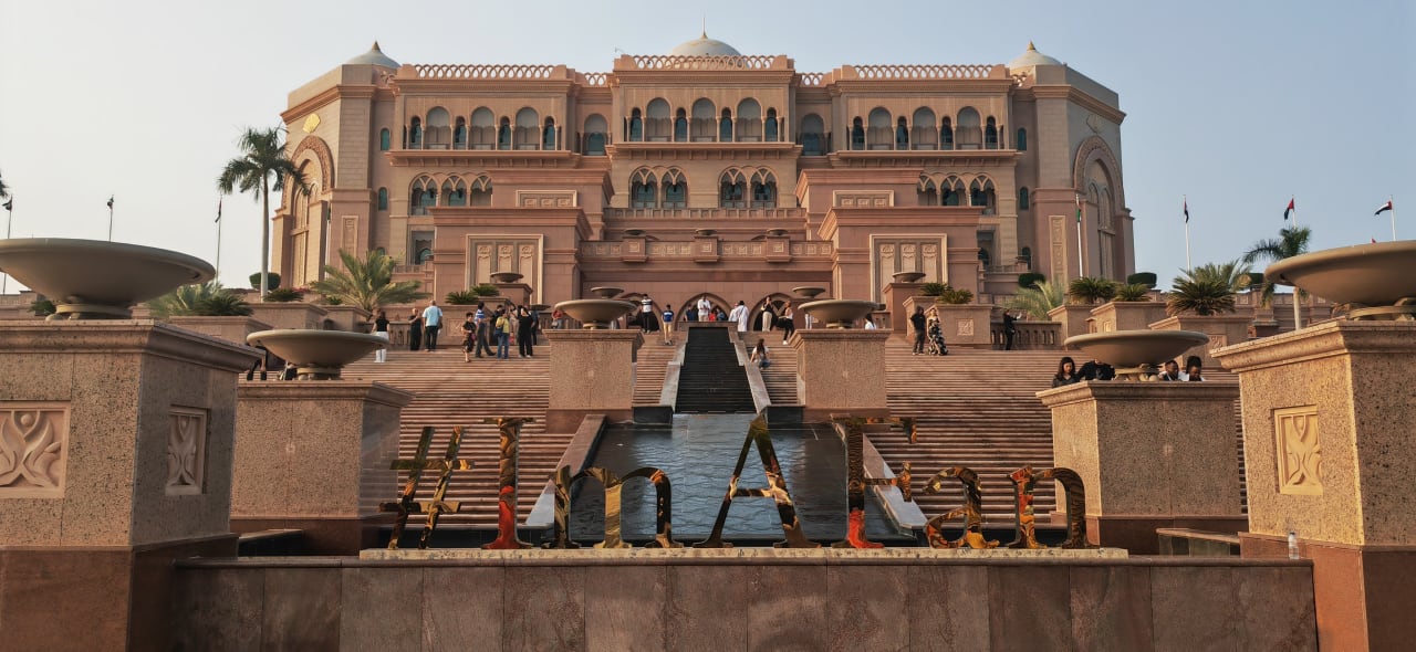 Außenansicht Emirates Palace Mandarin Oriental