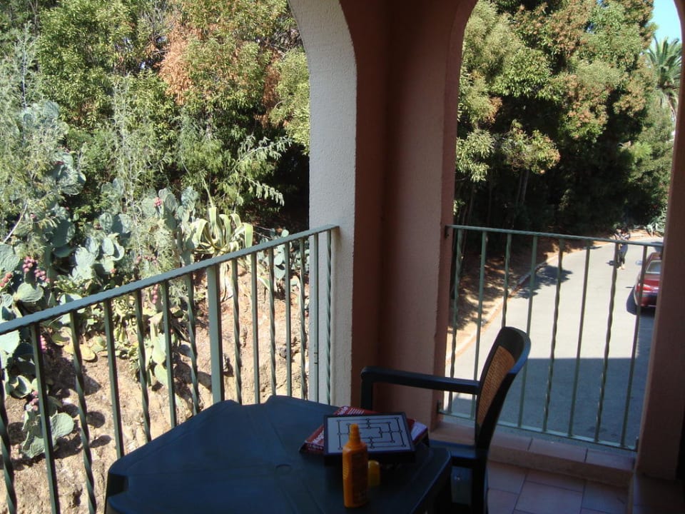 Unser Balkon zur Bergseite Hotel Les Jardins de Sainte Maxime