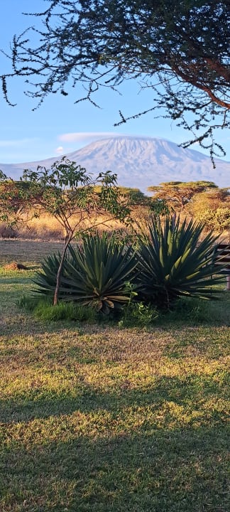 Ausblick Hotel Amboseli Sopa Lodge