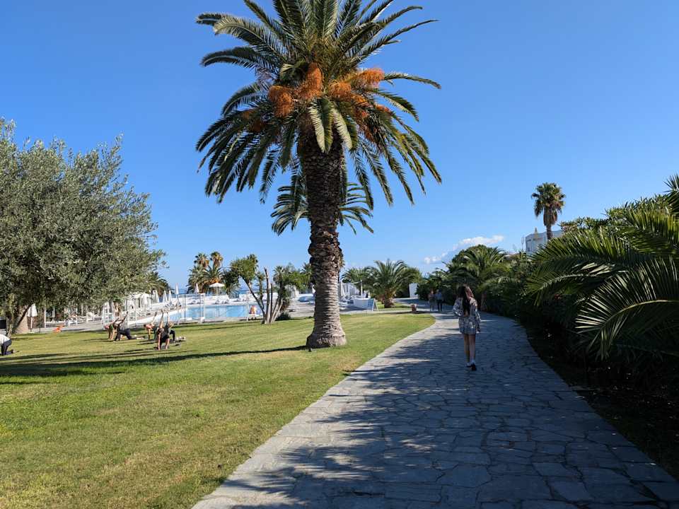 Gartenanlage Kassandra Palace Seaside Resort