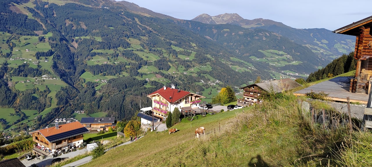 Außenansicht Almgasthof Talblick