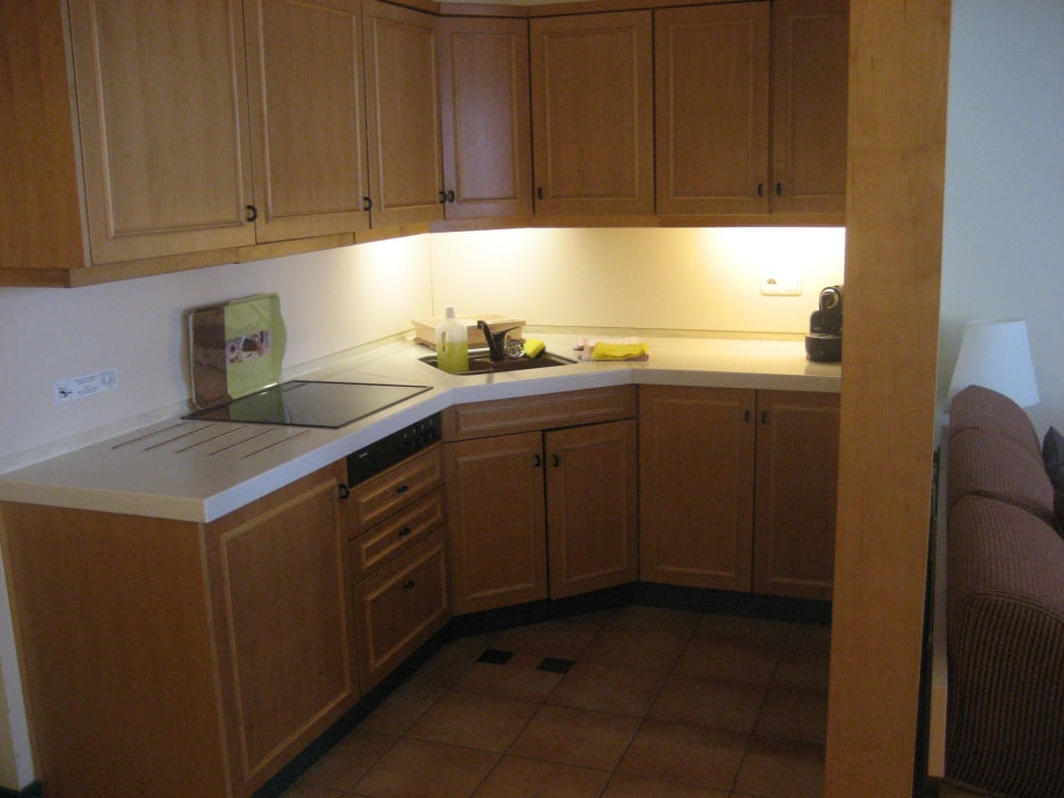 Küchenzeile mit Herd ohne Backofen Hapimag Resort Winterberg