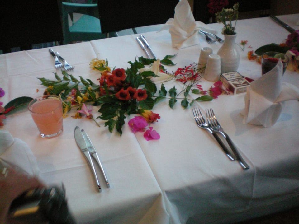 Tischdekoratin Hotel Novum Garden Side