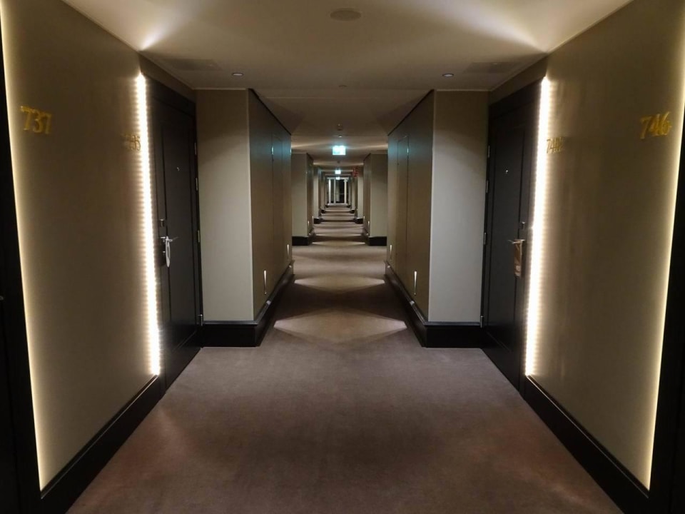 7th floor hallway Clarion Hotel Helsinki Airport