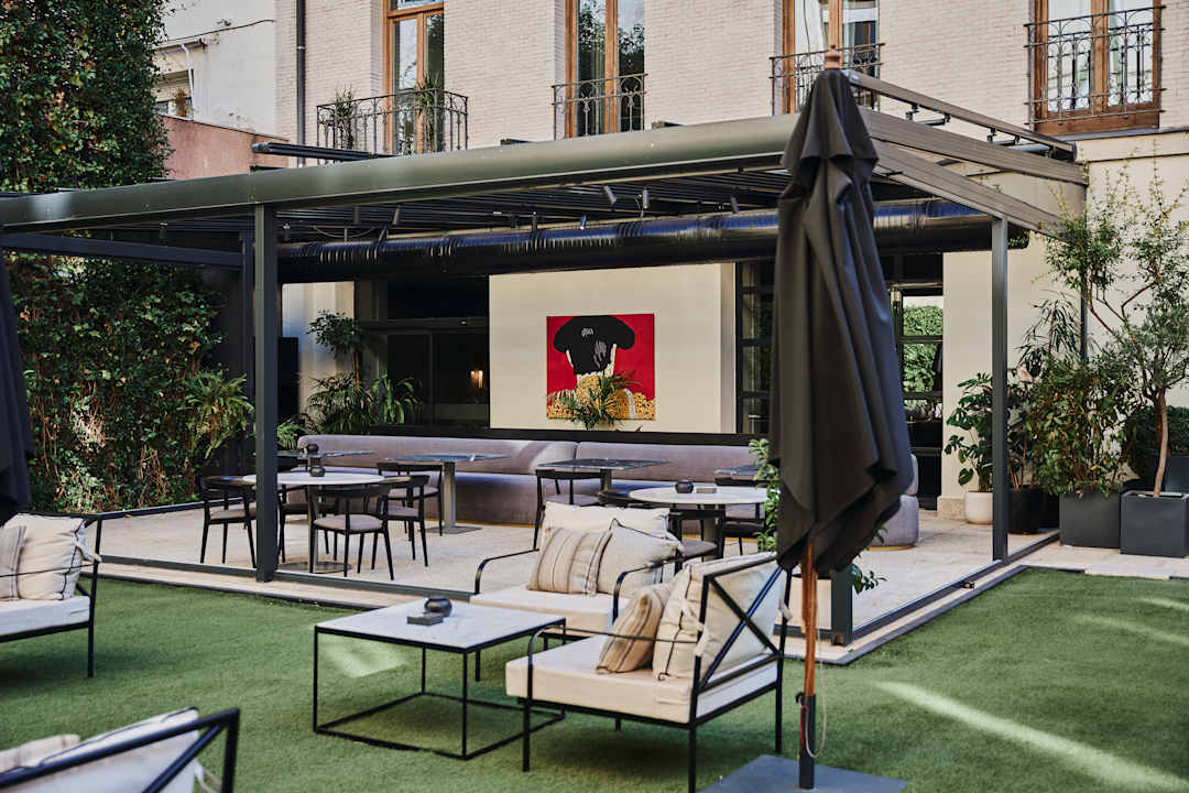 Gartenanlage Hotel Único Madrid