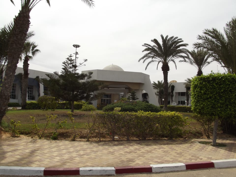 Eingang Hotel El Mouradi Djerba Menzel