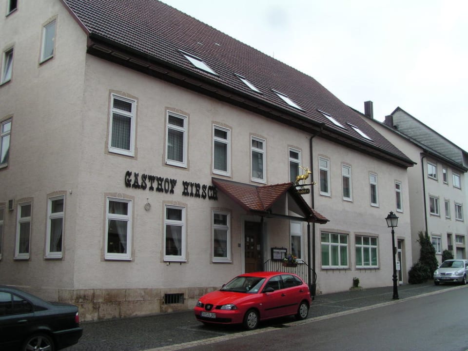Vorderansicht Gasthof Hirsch Gasthof Hirsch