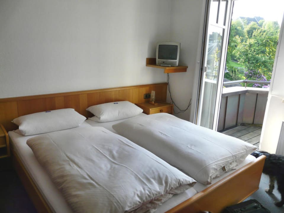Doppelzimmer mit Balkon Pension Hunaustuben