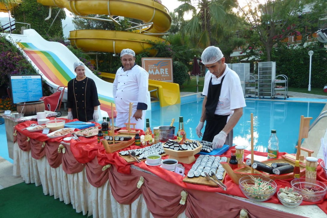 Abendessen Club Boran Mare Beach
