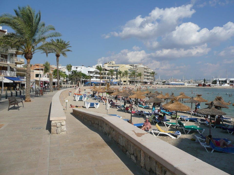 Cala Estancia vor dem Hotel BQ Aguamarina Boutique Hotel