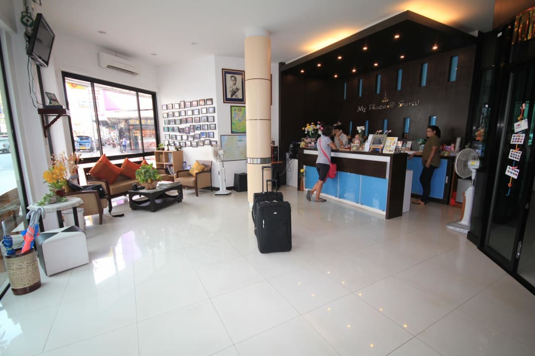 Rezeption Hotel My Place @ Surat