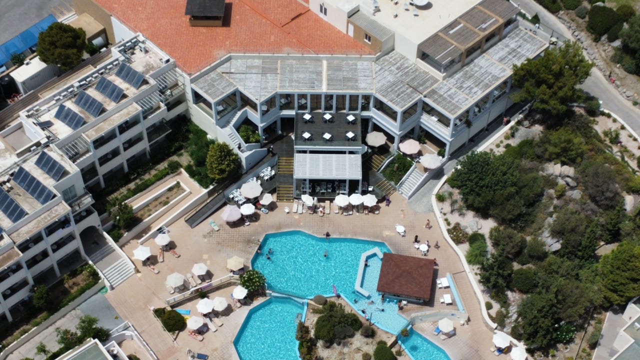 Außenansicht alltoura Club Hotel Kiotari Miraluna