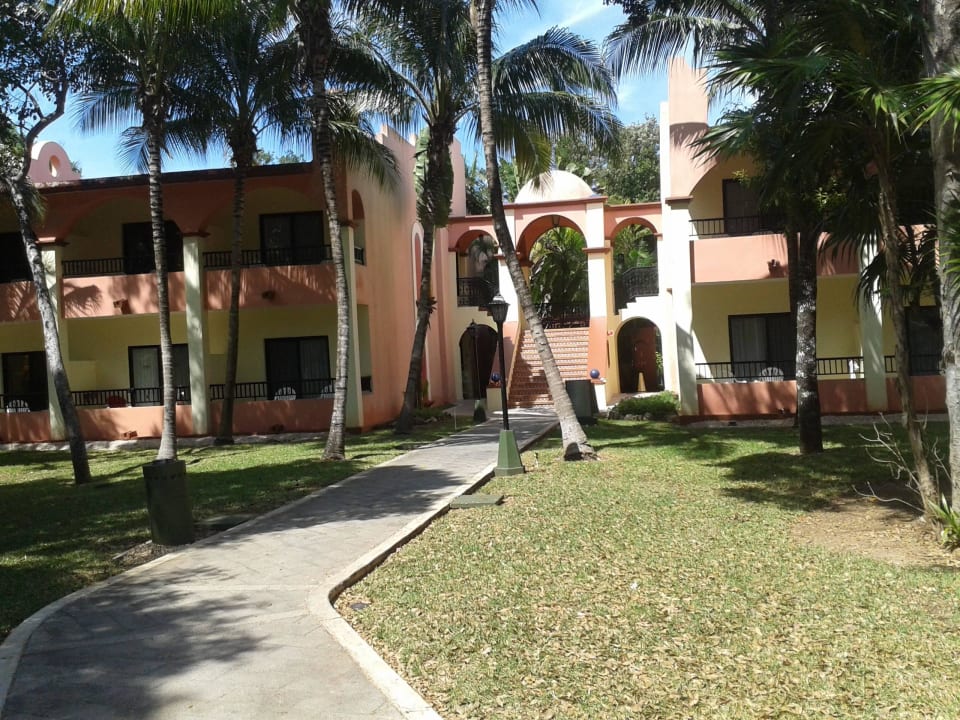 Weg zu unserem Zimmer Hotel Riu Tequila