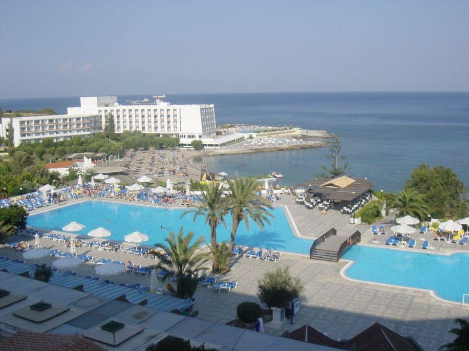 Widok z balkonu Hotel Aldemar Paradise Nefeli Beach