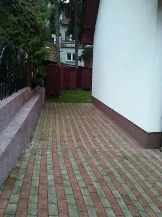 Blick zum Garten Ferienhaus Zacisze 1