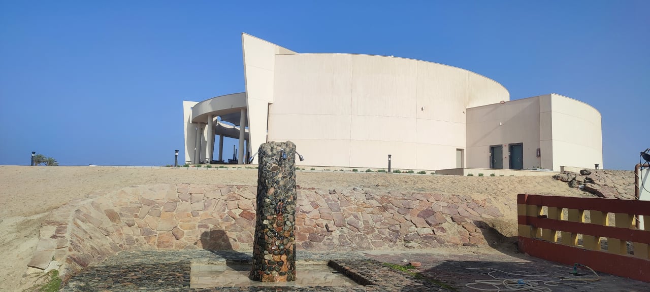 Ausblick Malikia Resort Abu Dabbab