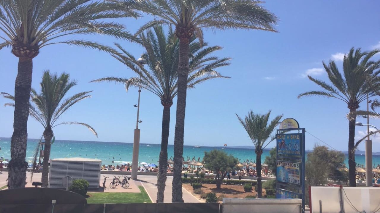 Blick auf's Meer Hotel Riu San Francisco - Adults only