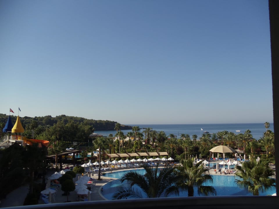 Blick vom Balkon Saphir Resort & Spa