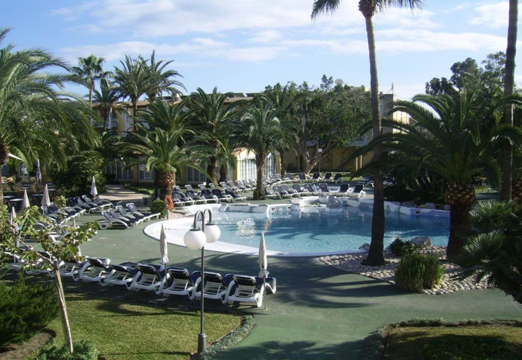 Blick aus unserem Hotelzimmer Alcudia Garden Aparthotel