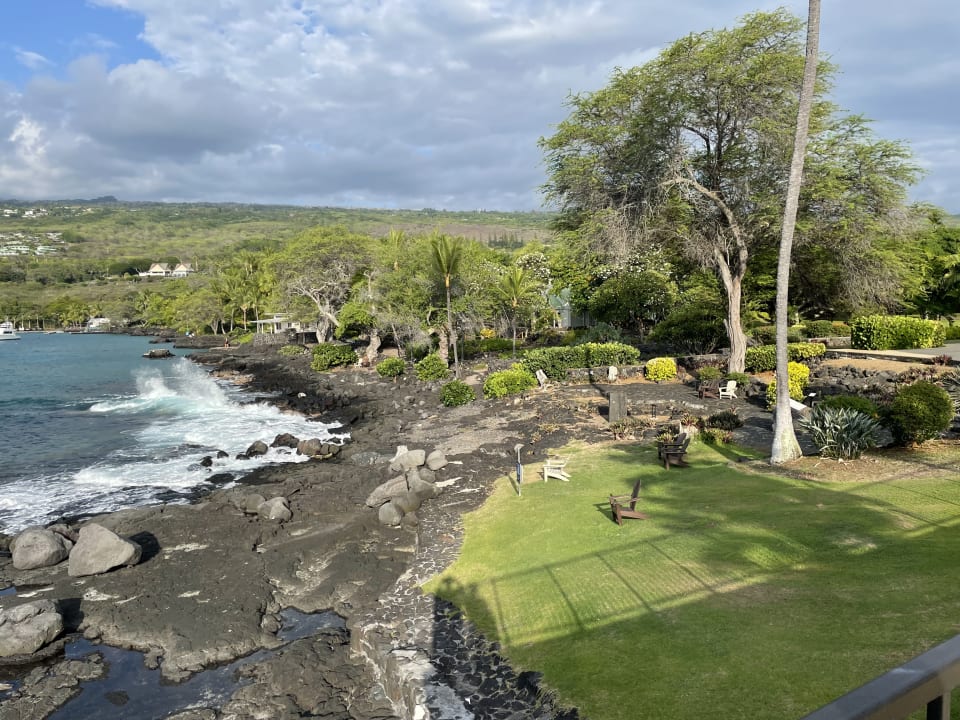 Gartenanlage Outrigger Kona Resort and Spa