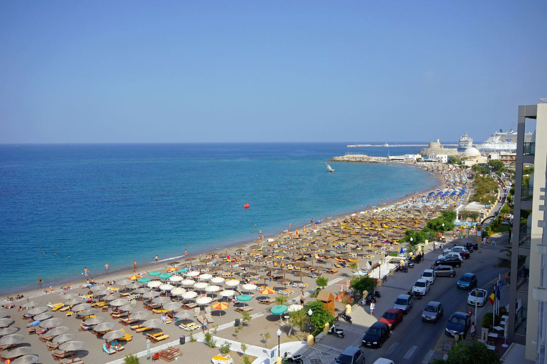 Aussicht Ibiscus Hotel Rhodos