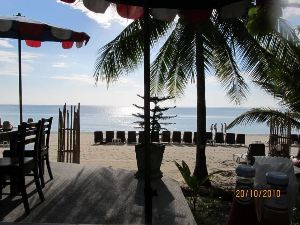 Ausblick vom Frühstück The Fair House Beach Resort