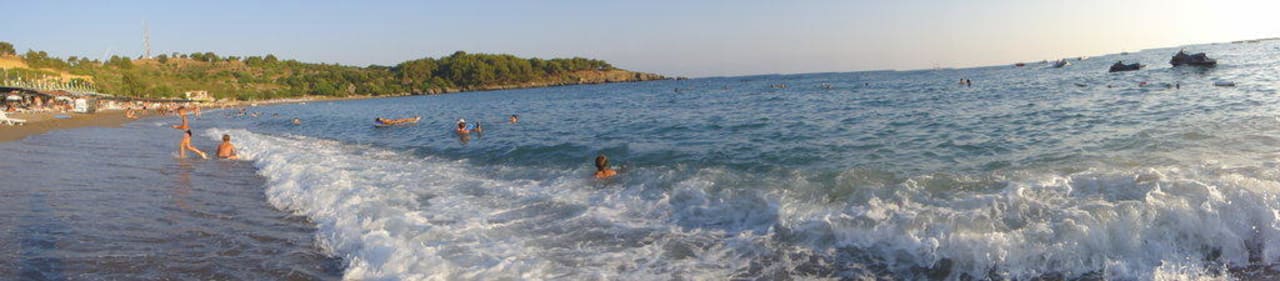 На пляже Arycanda Kirman Premium