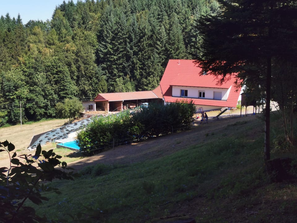 Außenansicht Ferienwohnungen Waldscheerhof