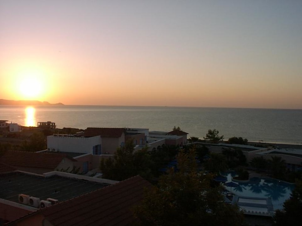 Sonnenaufgang Bucht Kiotari Mitsis Rodos Village