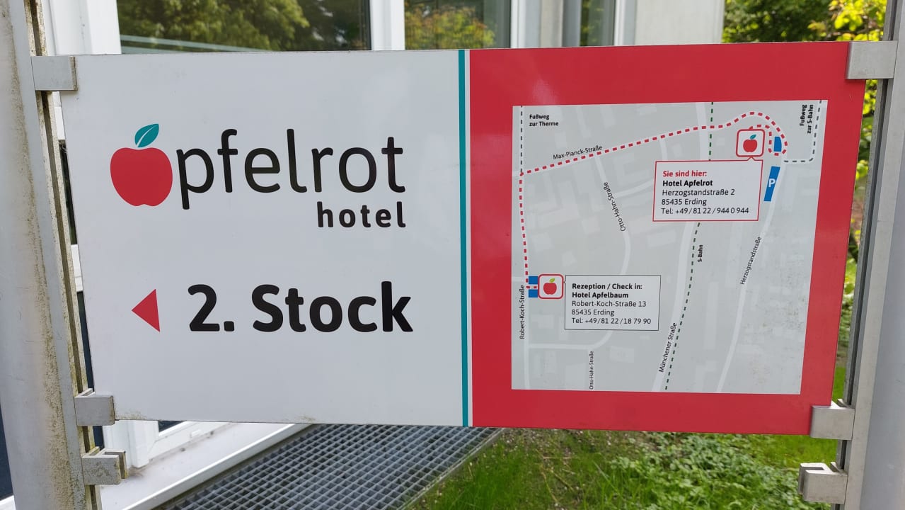 Sonstiges Hotel-Etage Apfelrot