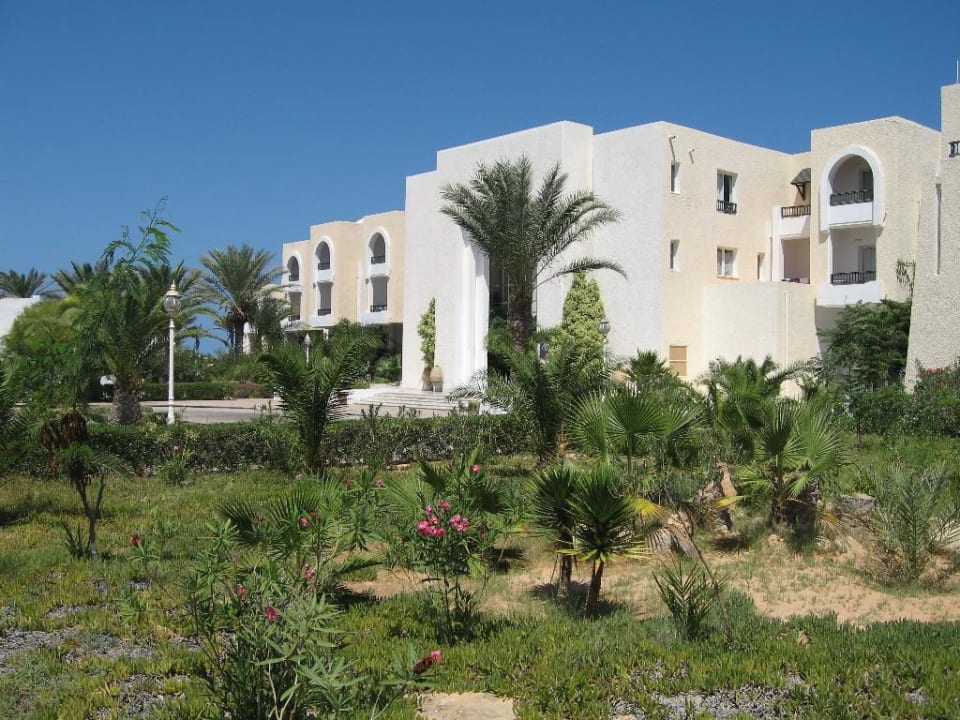 Das Hotel von Hinten Hotel Al Jazira Beach & Spa