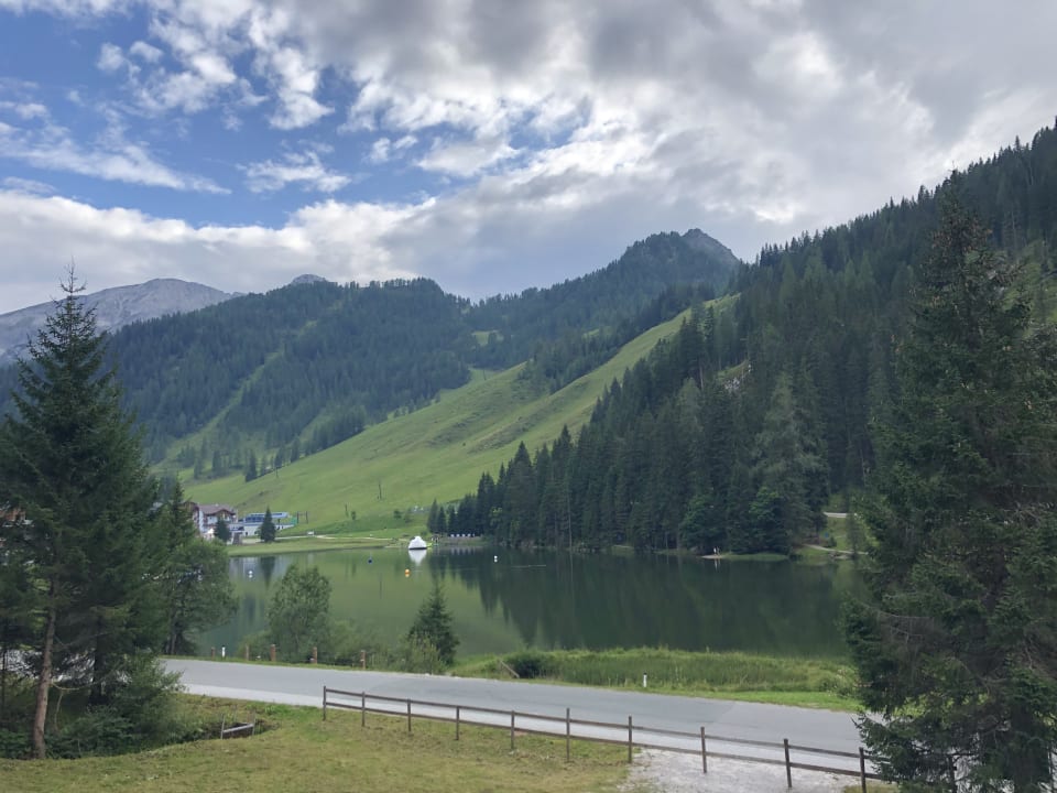 Ausblick Alpen Appartements Zauchensee