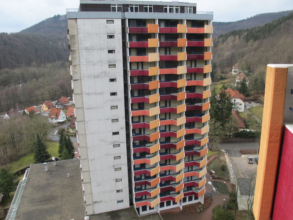 Einer von zwei Hoteltürmen.  Panoramic - Ihr Apartmenthotel im Harz