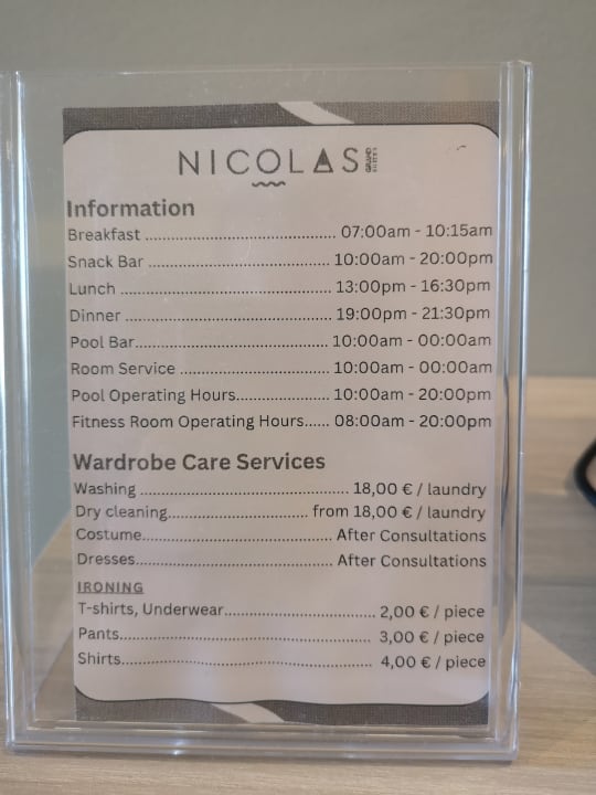 Sonstiges Nicolas Grand Suites