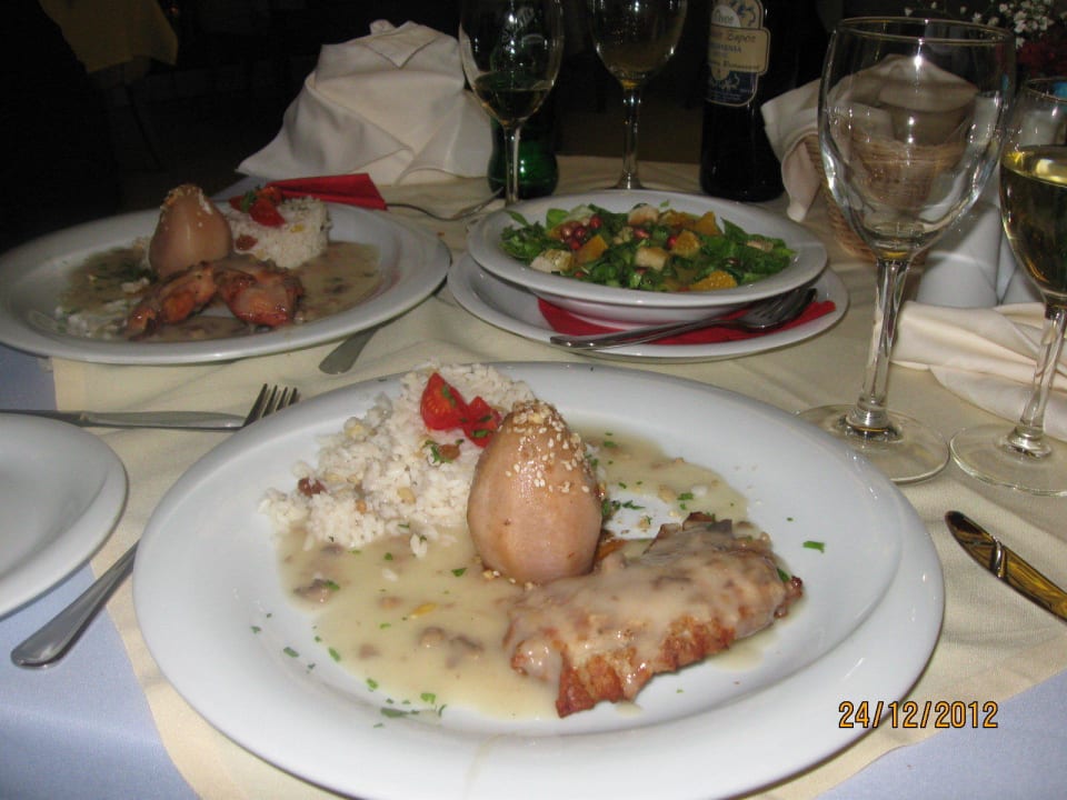 Heiligabend Menu Hotel Philoxenia