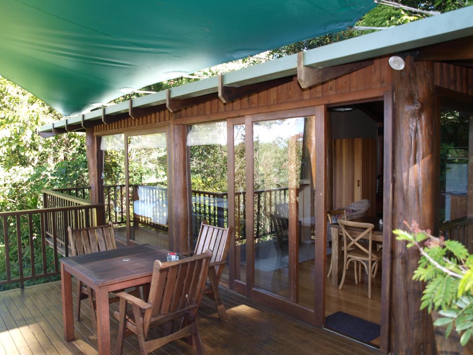 Balkon des Baumhauses Rose Gums Wilderness Retreat