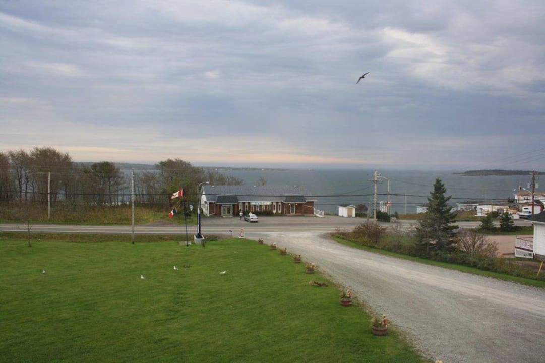 Blick auf den Ozean Hotel L'Auberge Acadienne Inn