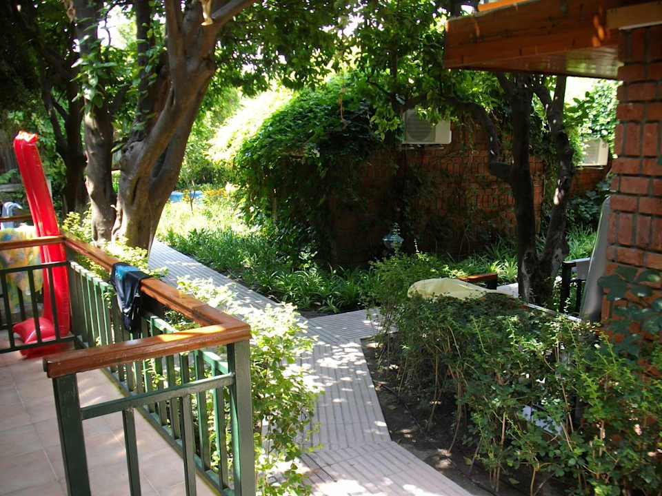 Blick aus dem Zimmer Can Garden Beach