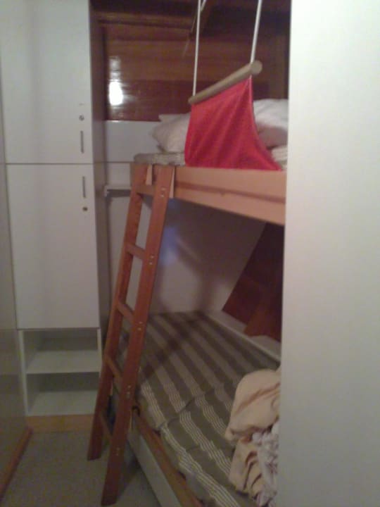 Doppelzimmer in der Kajüte auf dem Boot DJH Jugendherberge Bremen