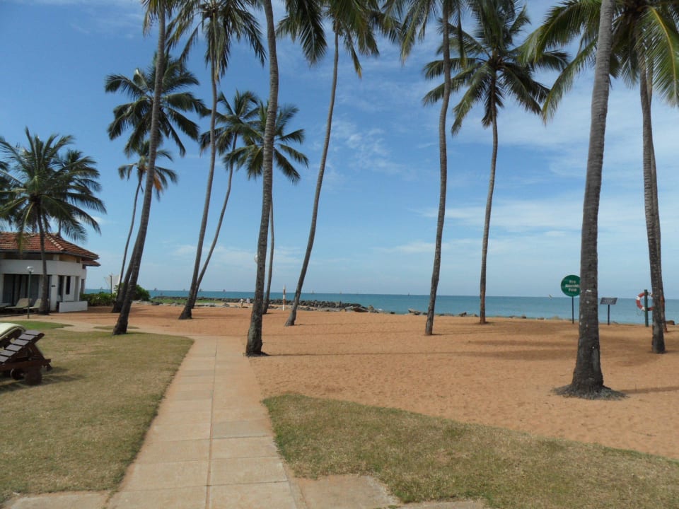 Weg zum Strand Club Hotel Dolphin
