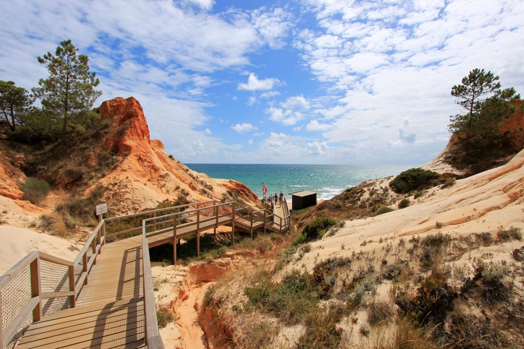 Treppe zum Strand Hotel Epic Sana Algarve