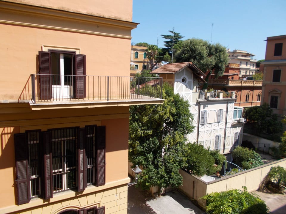 Ausblick vom Zimmer aus Hotel Farnese