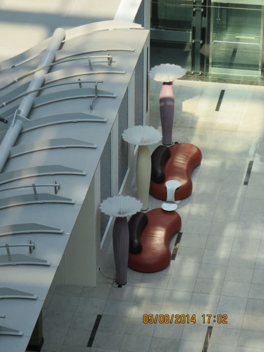 So sieht's bei Hilton's aus Hilton Garden Inn Frankfurt Airport